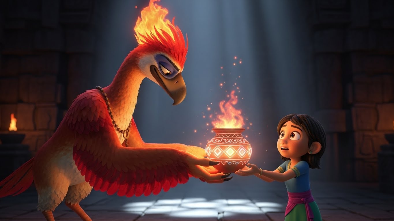 அதிசயப் பானையை கஜ்ரி பெறுதல்