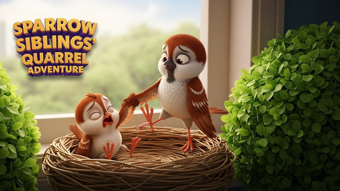 சிட்டுக்குருவிகளின் சண்டைச் சாகசம்