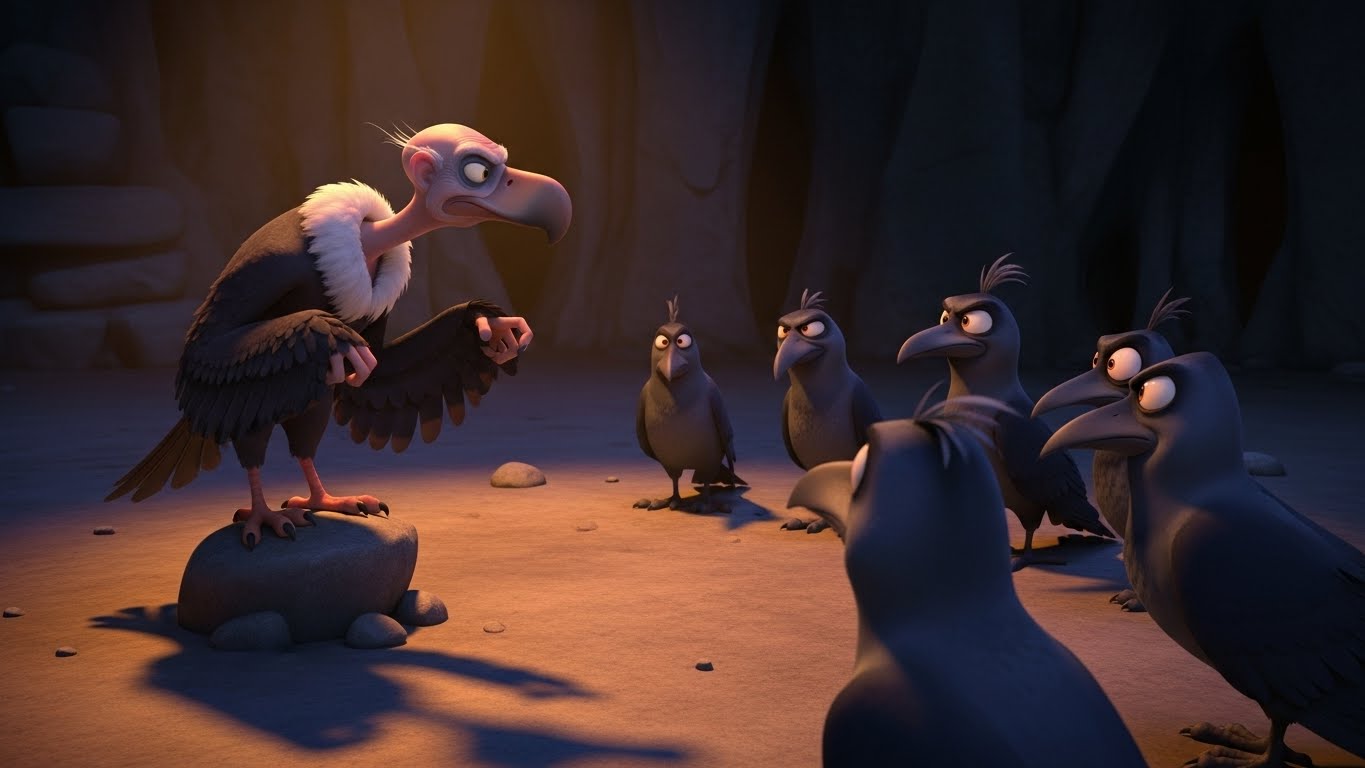 கழுகு காகா தலைமையிலான சதித்திட்டம்.