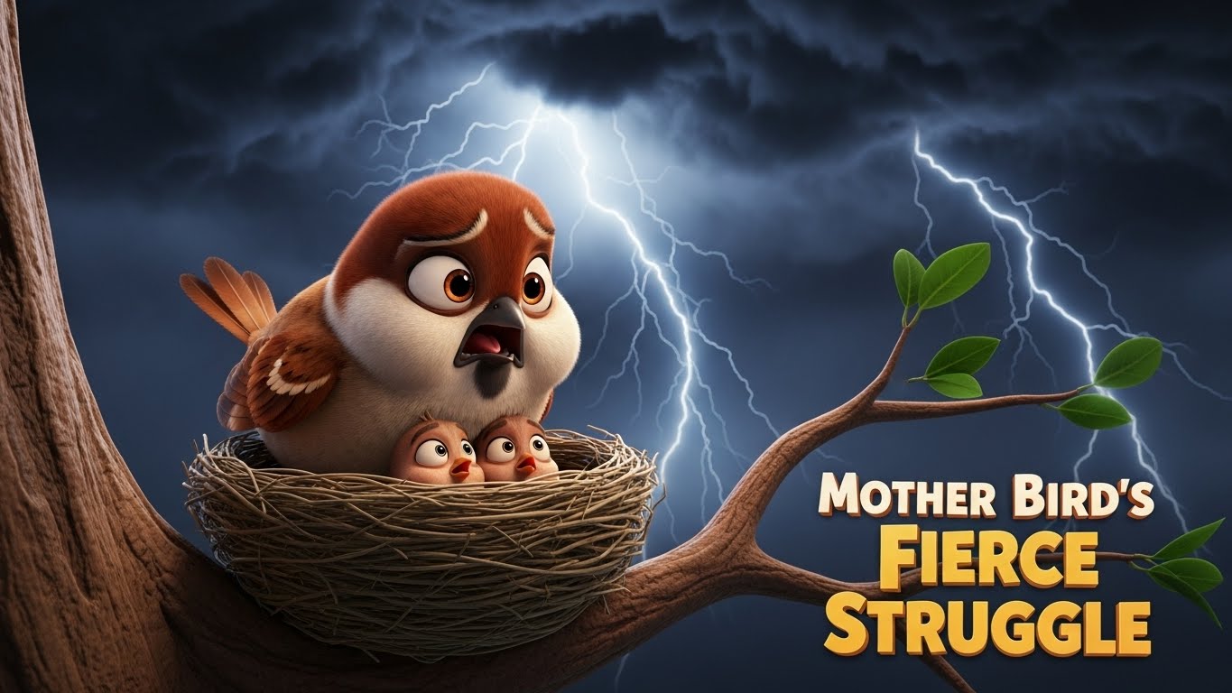 தாய் பறவையின் போராட்டம்