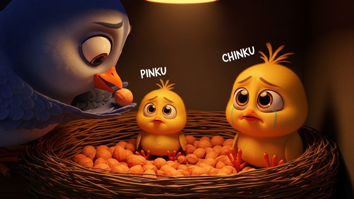 நீ பறக்கவில்லை, அதனால் உனக்கு உணவில்லை – தாயின் வார்த்தைகள் சுத்தியல் போல் தாக்குகின்றன.