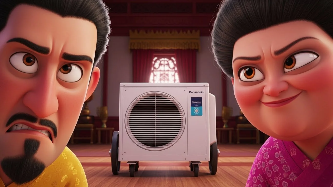 சீதன ஏசி, மாமியார் குடும்பத்தின் ஆசை கண்கள்.