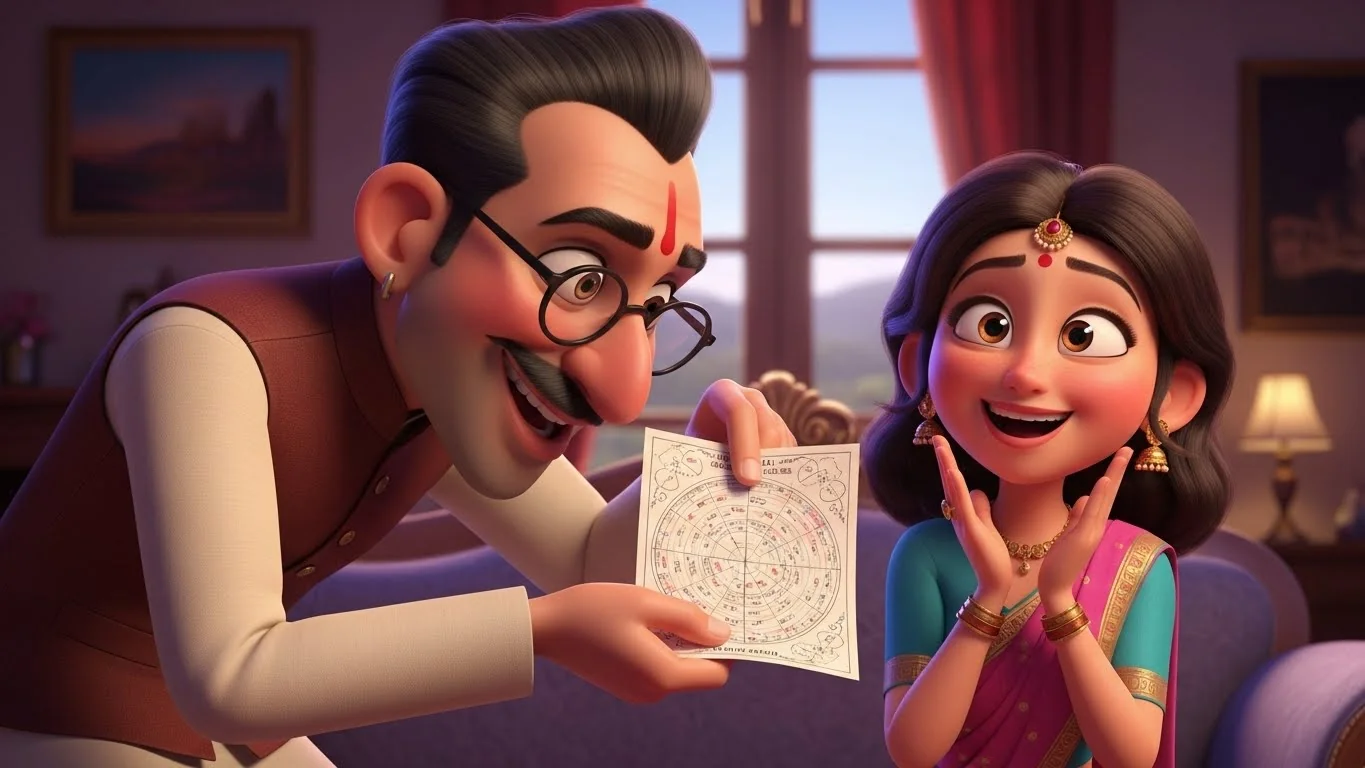 முப்பத்தாறு குணங்கள் கொண்ட ஜாதகம்.