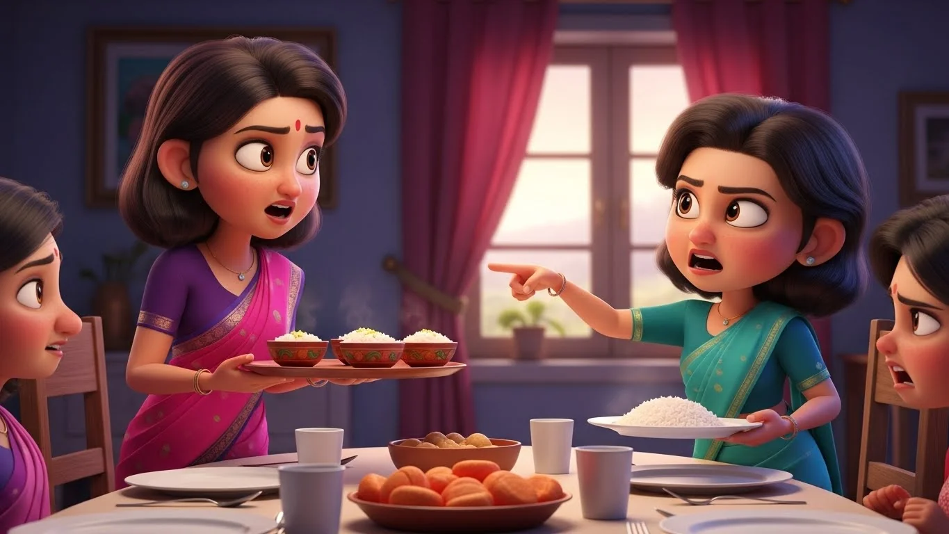 சமையல் கோபம்: தட்டுகளில் வெறும் தேஹ்ரி.