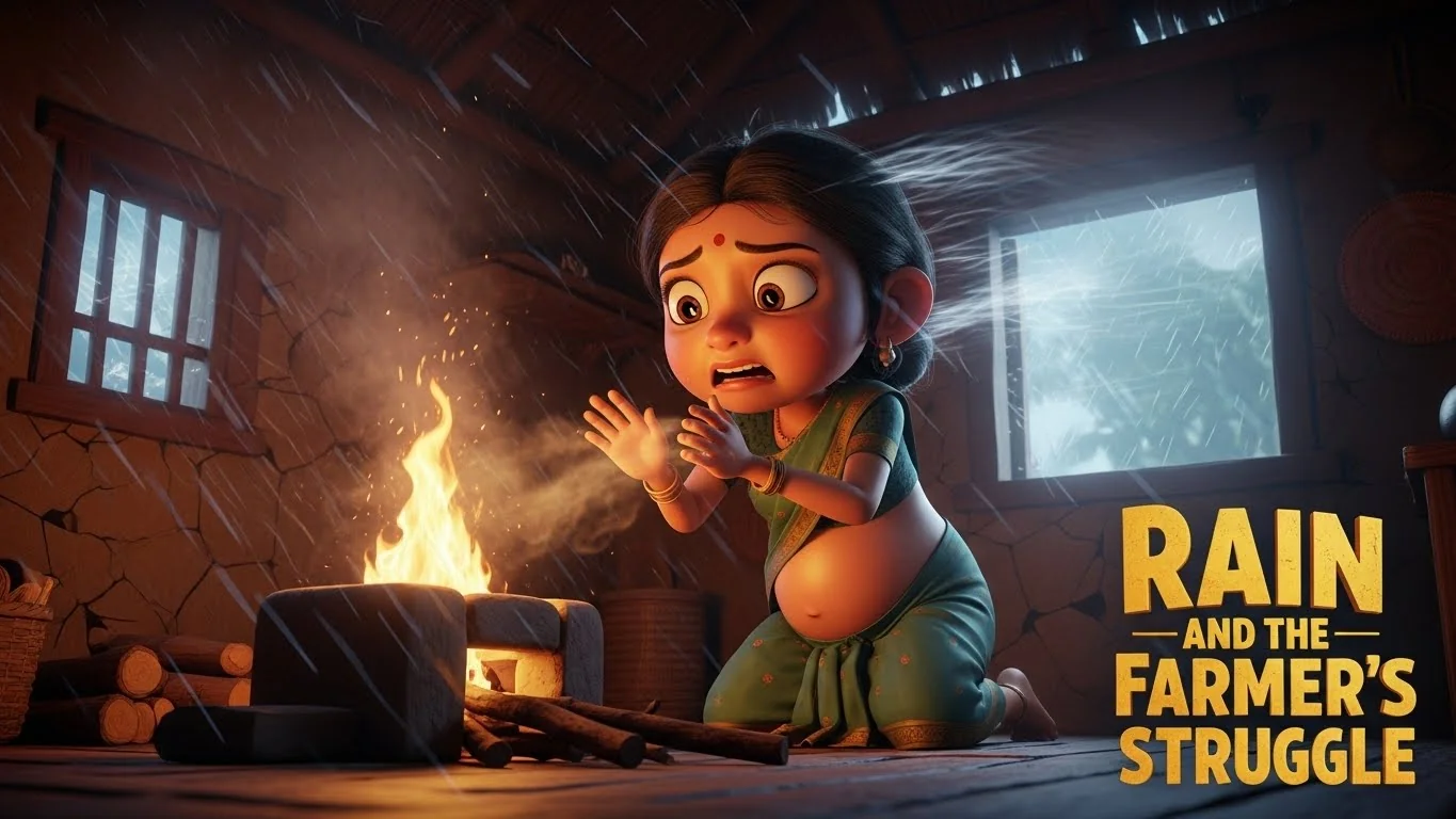மழையும் விவசாயியின் போராட்டமும்