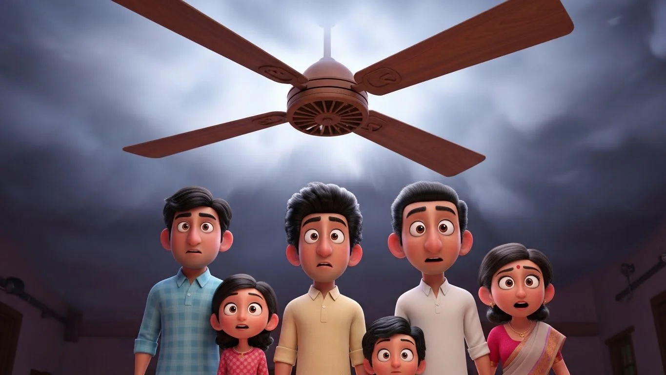 மின்சாரம் இன்றி இயங்கும் அதிசய மர விசிறி