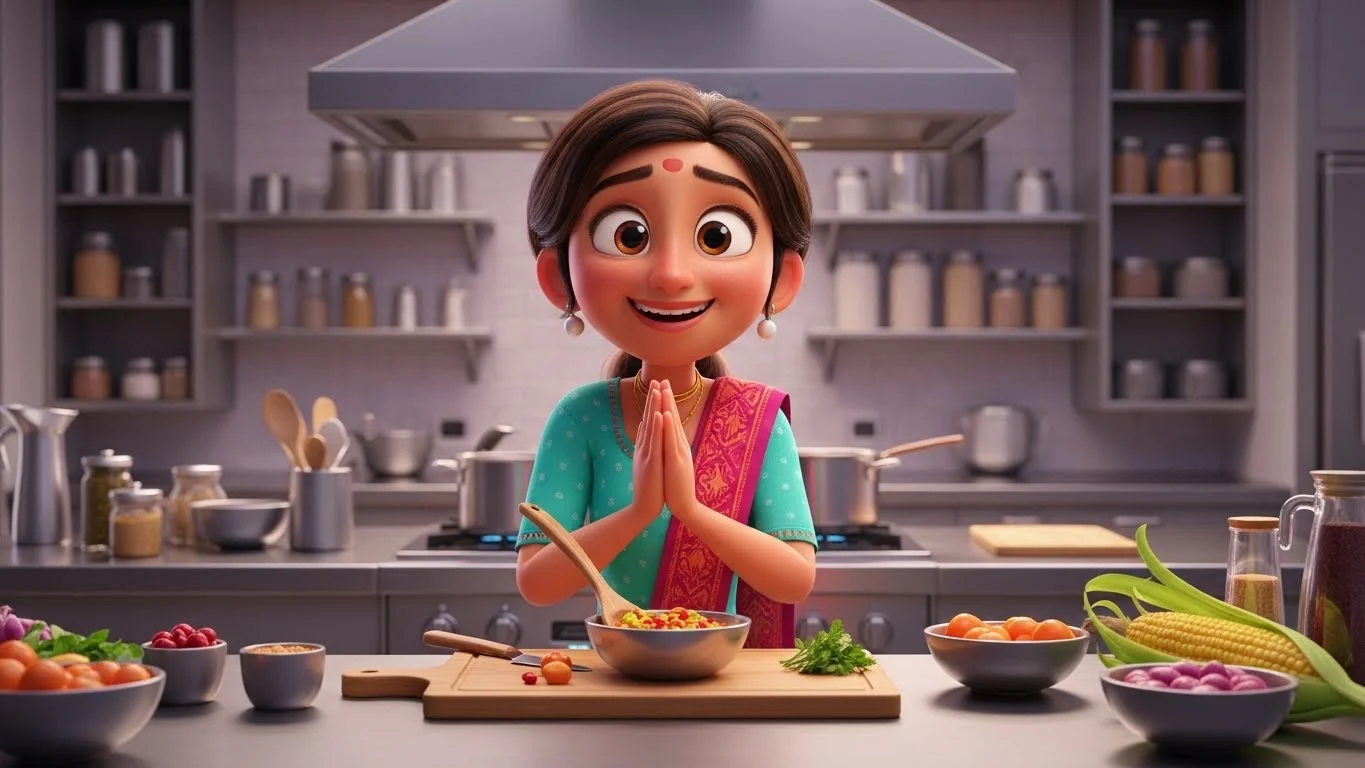 மாமியார் வீட்டில் சமையல்: சோளத்தின் இல்லாமை.