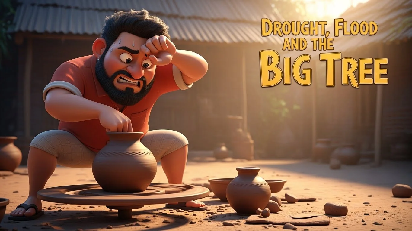 வறட்சி, வெள்ளம், ஆலமரம்