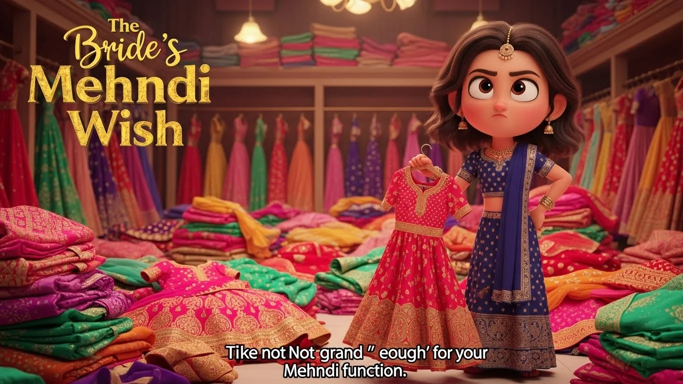 மணமகளின் மெஹந்தி ஆசை