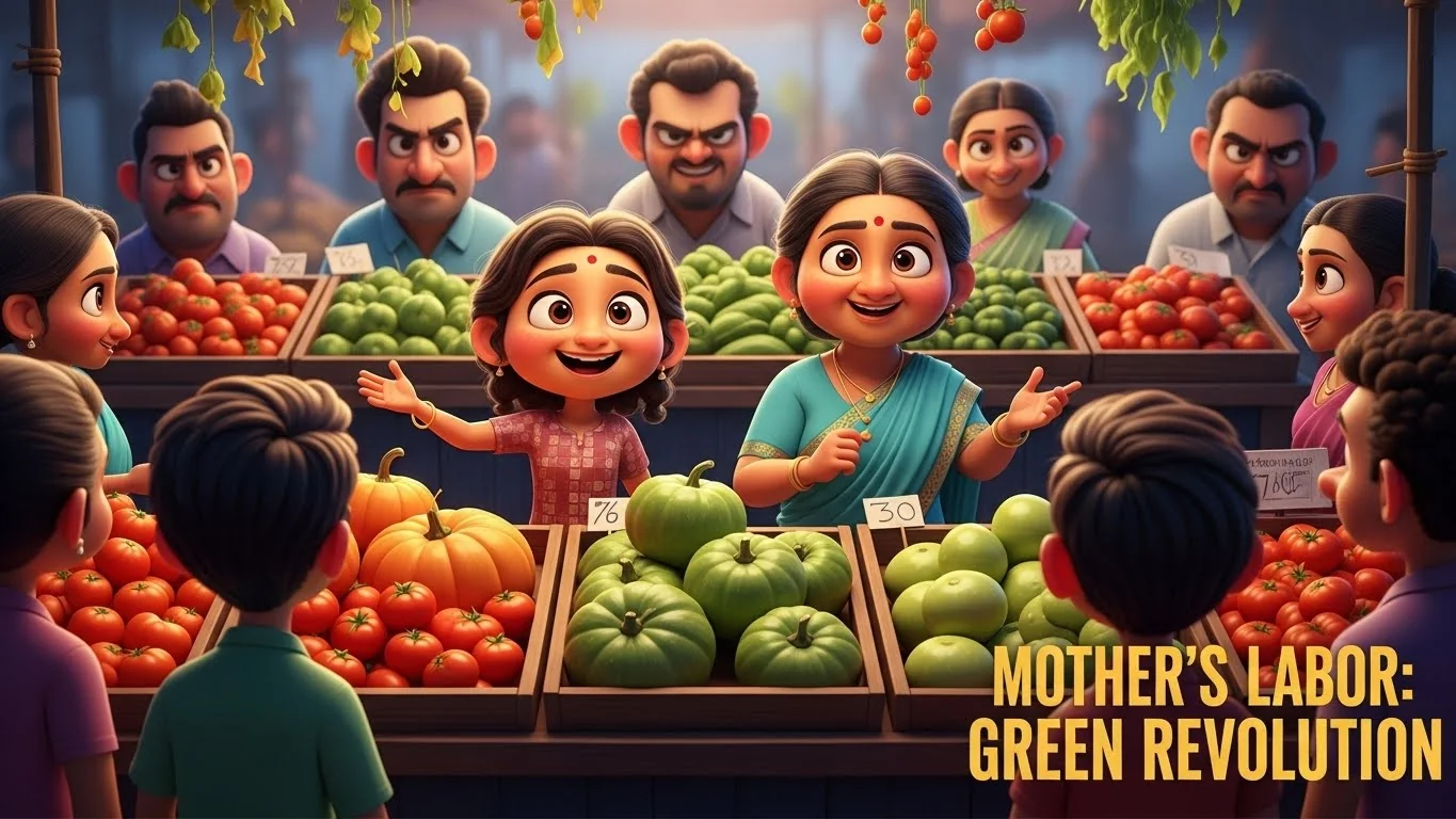 தாயின் உழைப்பு: பசுமைப் புரட்சி