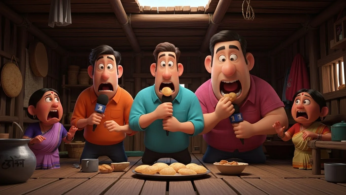 சிறிய வீட்டில் பெரிய விருந்து