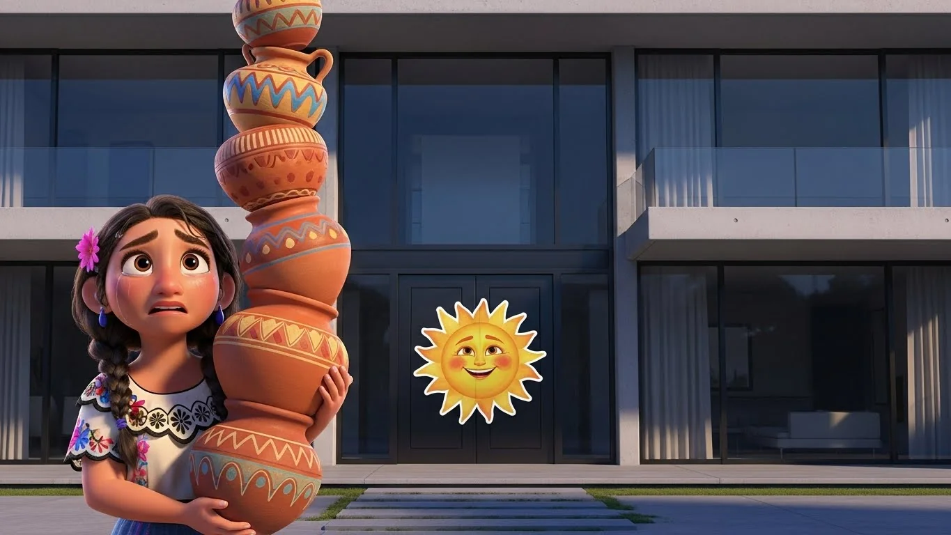 பணக்கார வீட்டின் முன் நிராகரிப்பு: குடங்களின் தோல்வி.