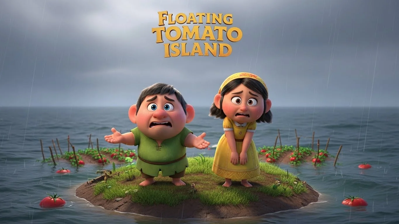 மிதக்கும் தக்காளி தீவு