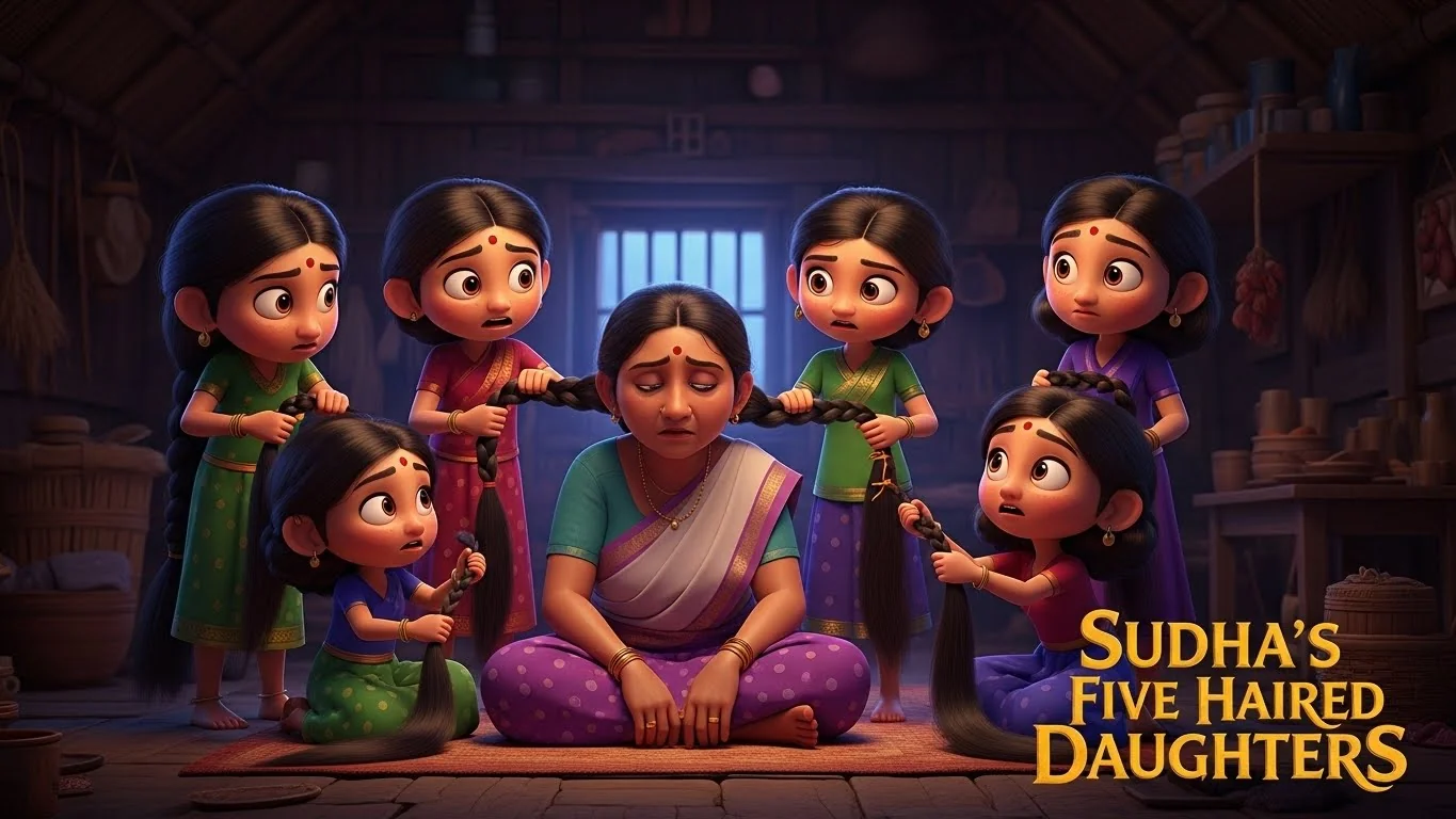 சுதாவின் ஐந்து கூந்தல் மகள்கள்