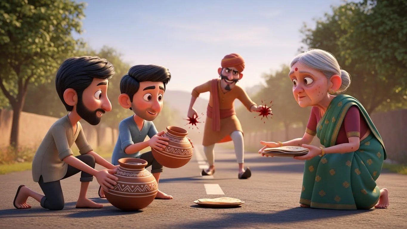 முதியோருக்கு உதவி: கயவனின் கொடுமை.