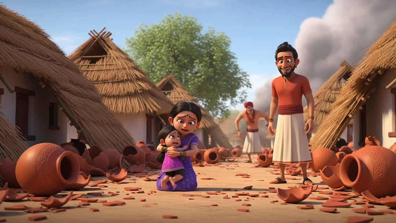 கிராம அழிவு: கொடுங்கோலனின் பழிவாங்கல்.