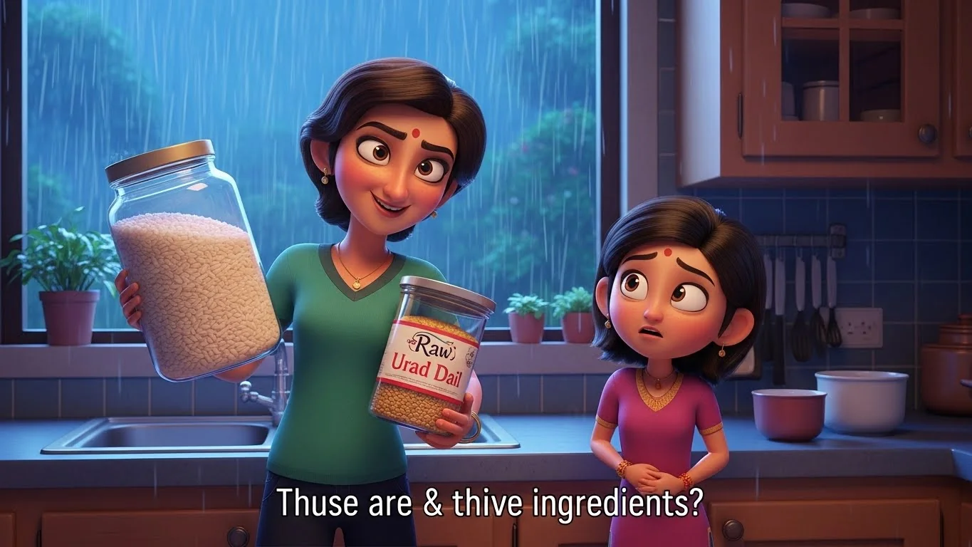 மழை நாள் அரிசி பக்கோடா மர்மம்