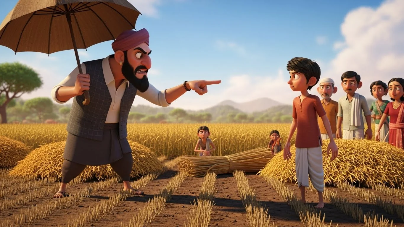 பண்ணையாரின் மிரட்டல்; விவசாயிகளின் ஏமாற்றம்.