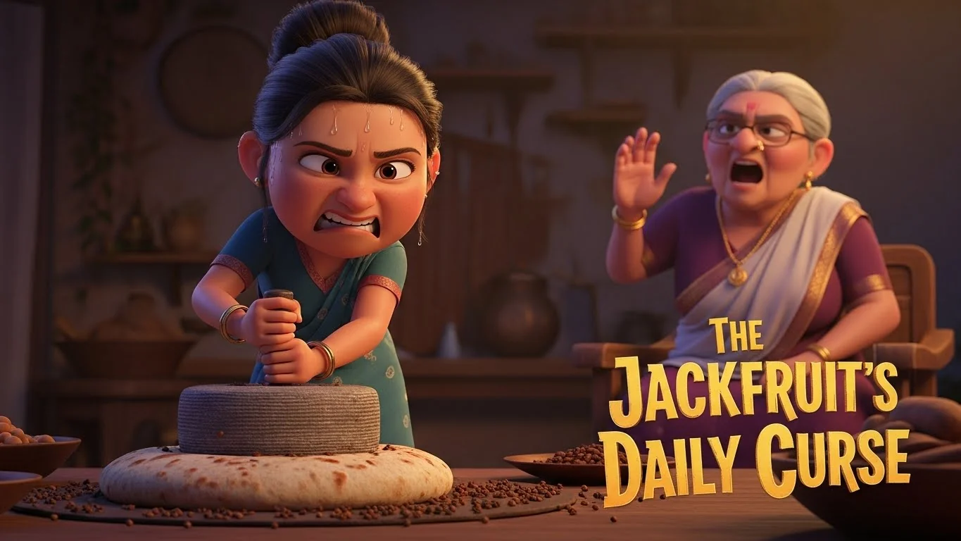 பலாப்பழத்தின் தினசரி கொடுமை