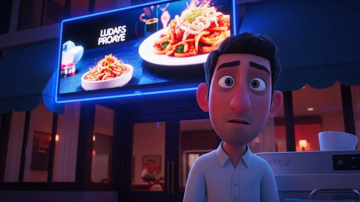 விதவிதமான உணவுகளுக்காக ஏங்கும் ரோஹன்.