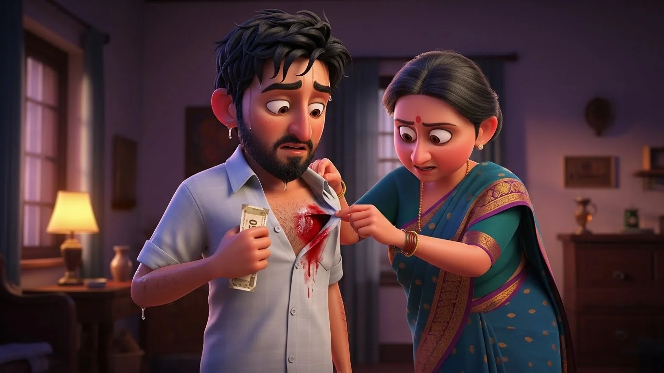 ரத்தக் காயத்துடன் கிடைத்த ஐம்பது ரூபாய்