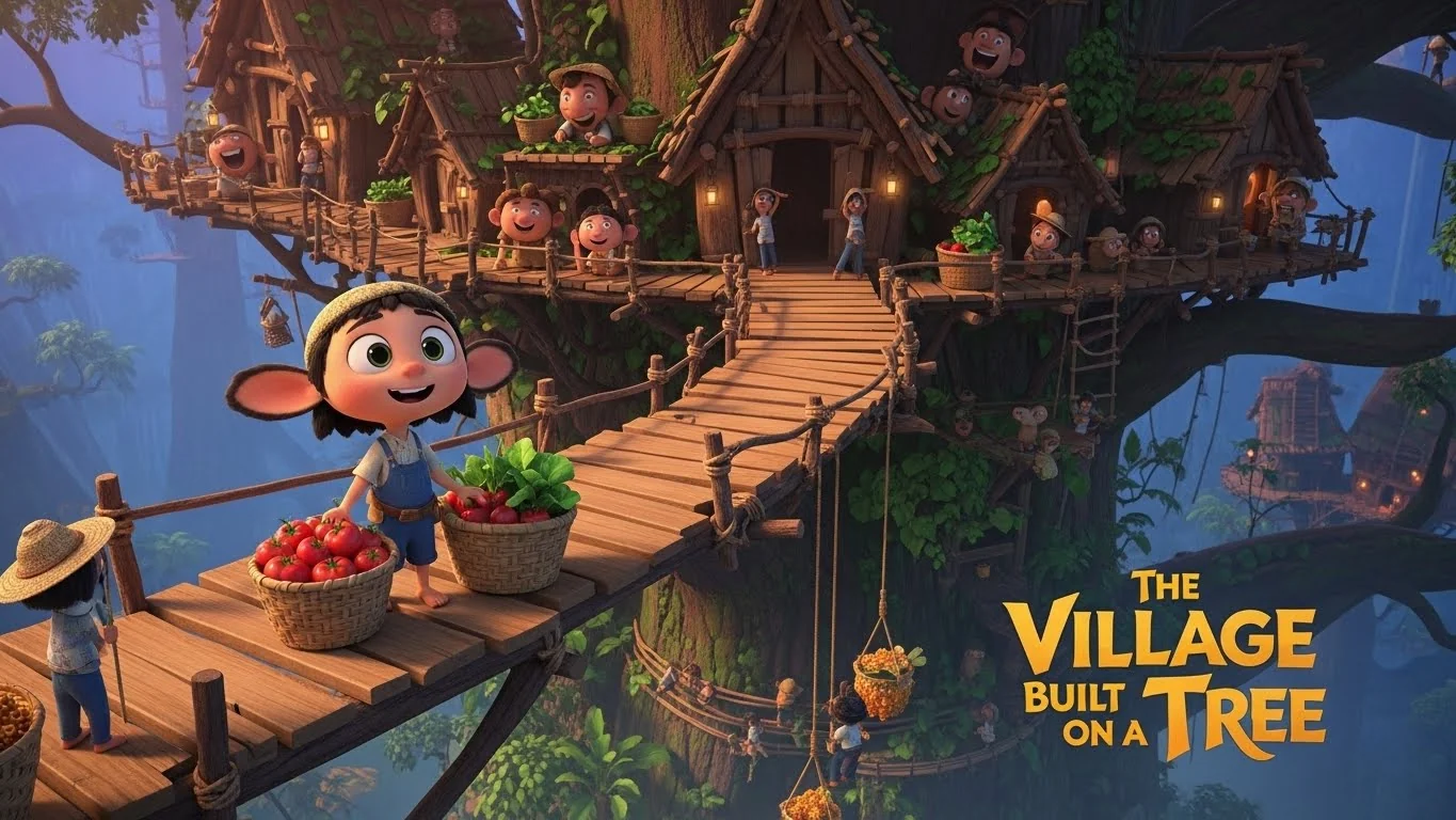 மரத்தின் மீதுள்ள அதிசய கிராமம்