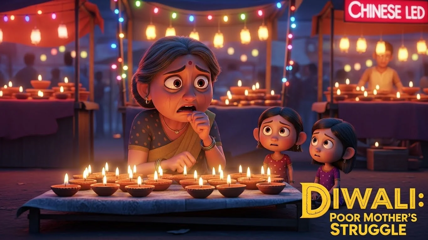 தீபாவளி: ஏழைத் தாயின் போராட்டம்