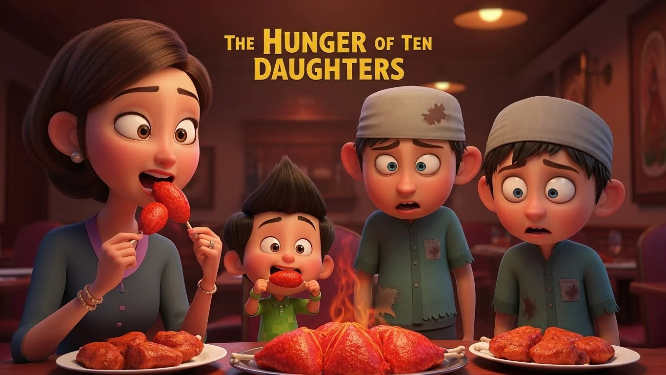 பத்து மகள்களின் பசிப் போராட்டம்