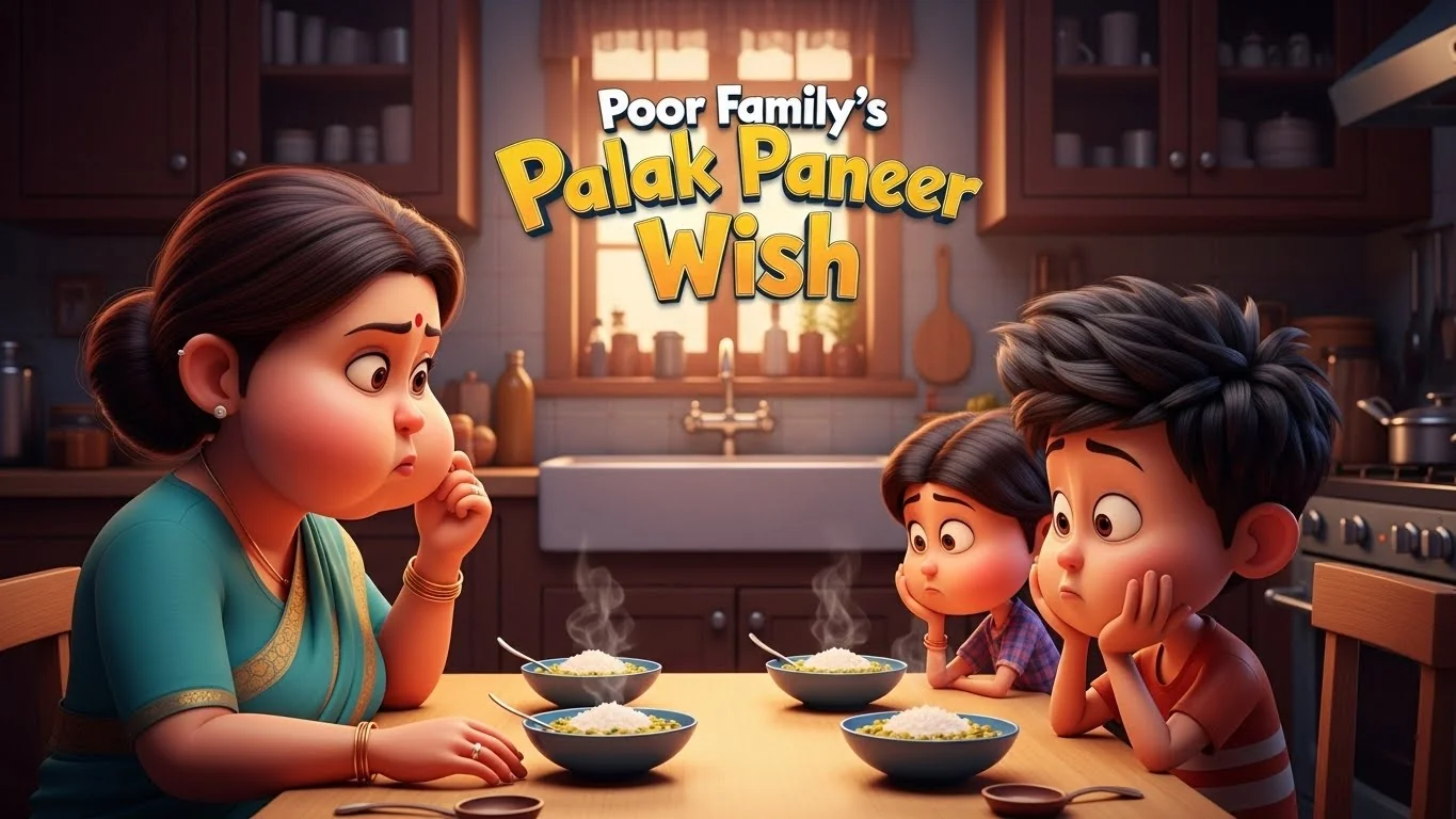 பாலக் பன்னீரின் ஏழ்மை ஆசை