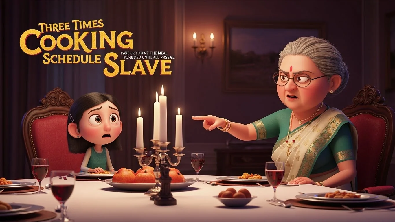 மூன்று நேர சமையல் அடிமை