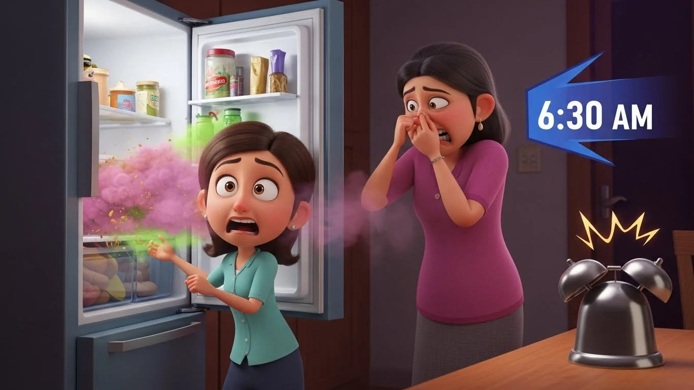 காலாவதியான உணவு; மணியின் சத்தம் பீதியை கிளப்புகிறது.