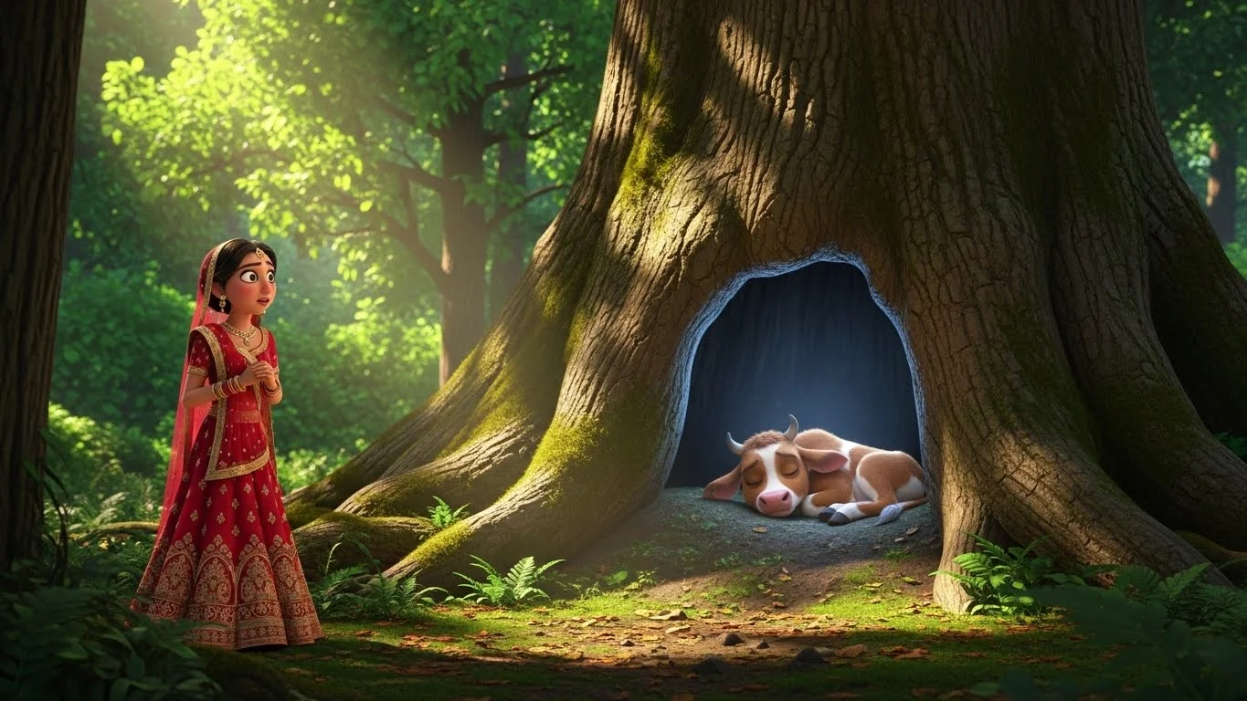 காட்டில் கிடைத்த இயற்கை அமைதி