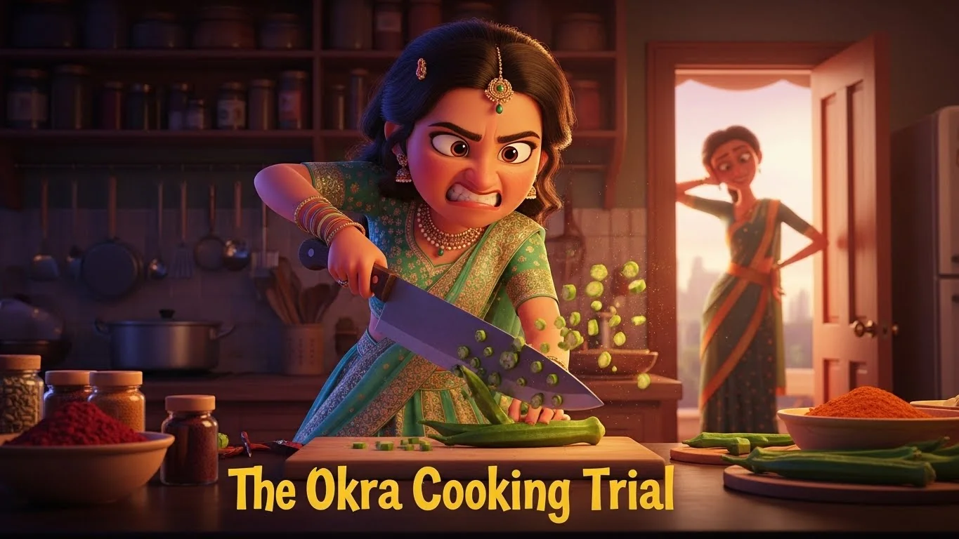 வெண்டைக்காய் சமையல் சோதனை