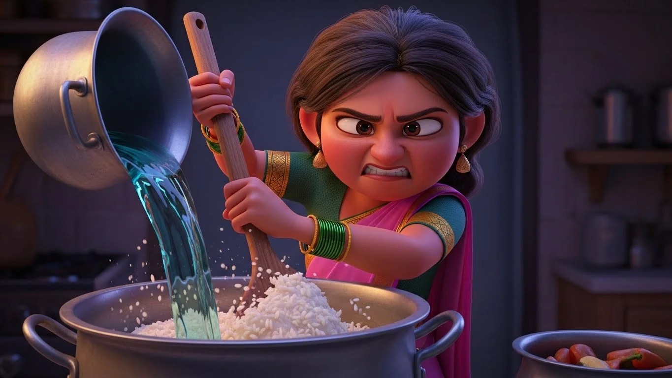 அரிசியை வேண்டுமென்றே சேதப்படுத்துதல்.