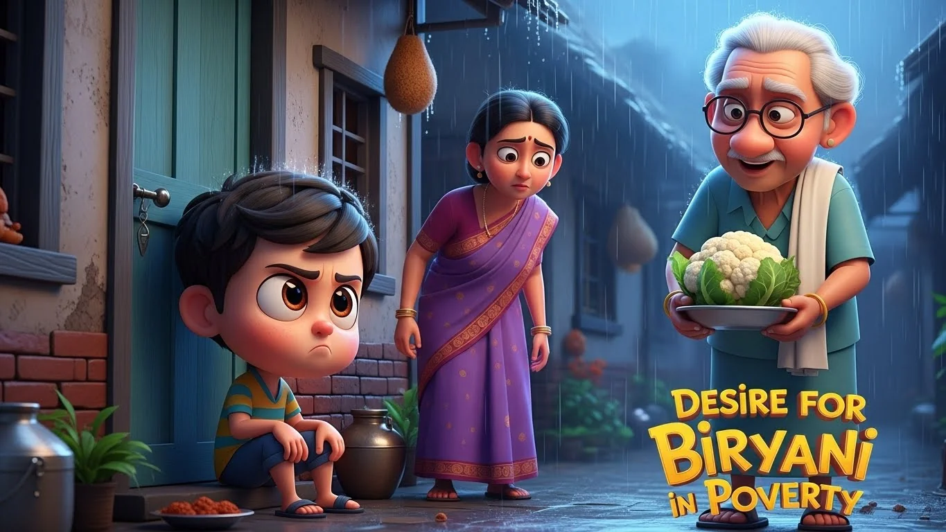 வறுமையில் பிரியாணி ஆசை