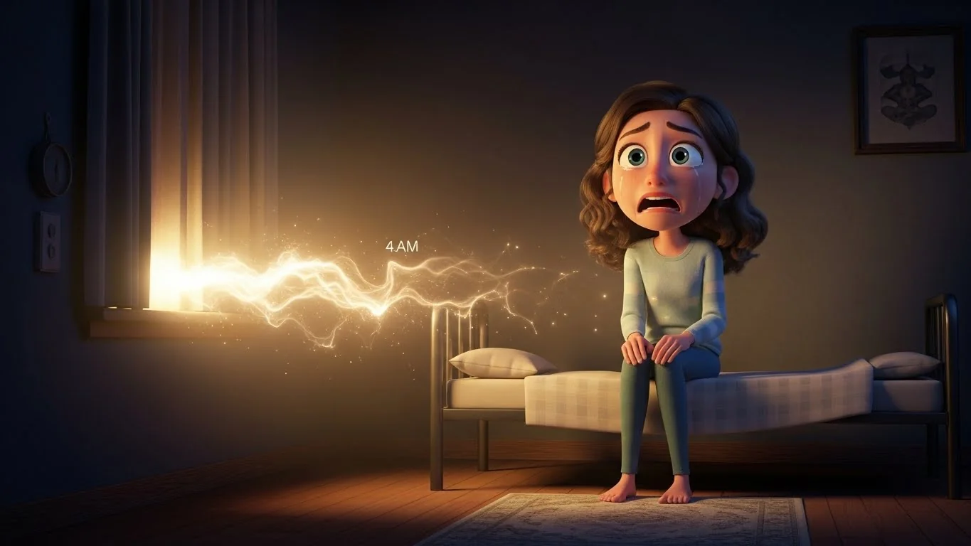 பார்வதி தேவியின் வரத்தைப் பெற்ற அதிகாலையில், துர்கா தனது நரக வீட்டை விட்டு வெளியேறுகிறாள்.