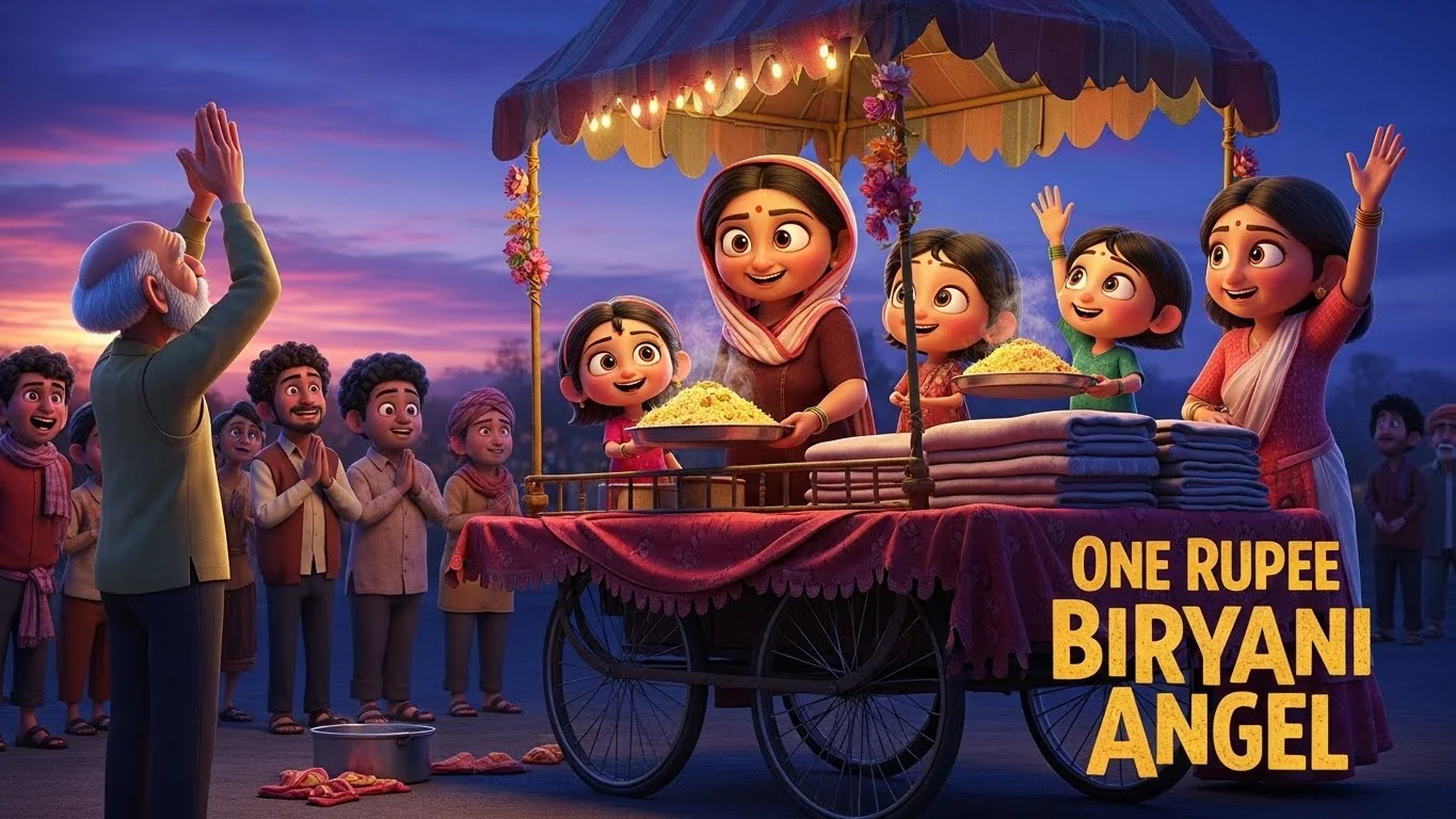ஒரு ரூபாய்க்கு பிரியாணித் தேவதை