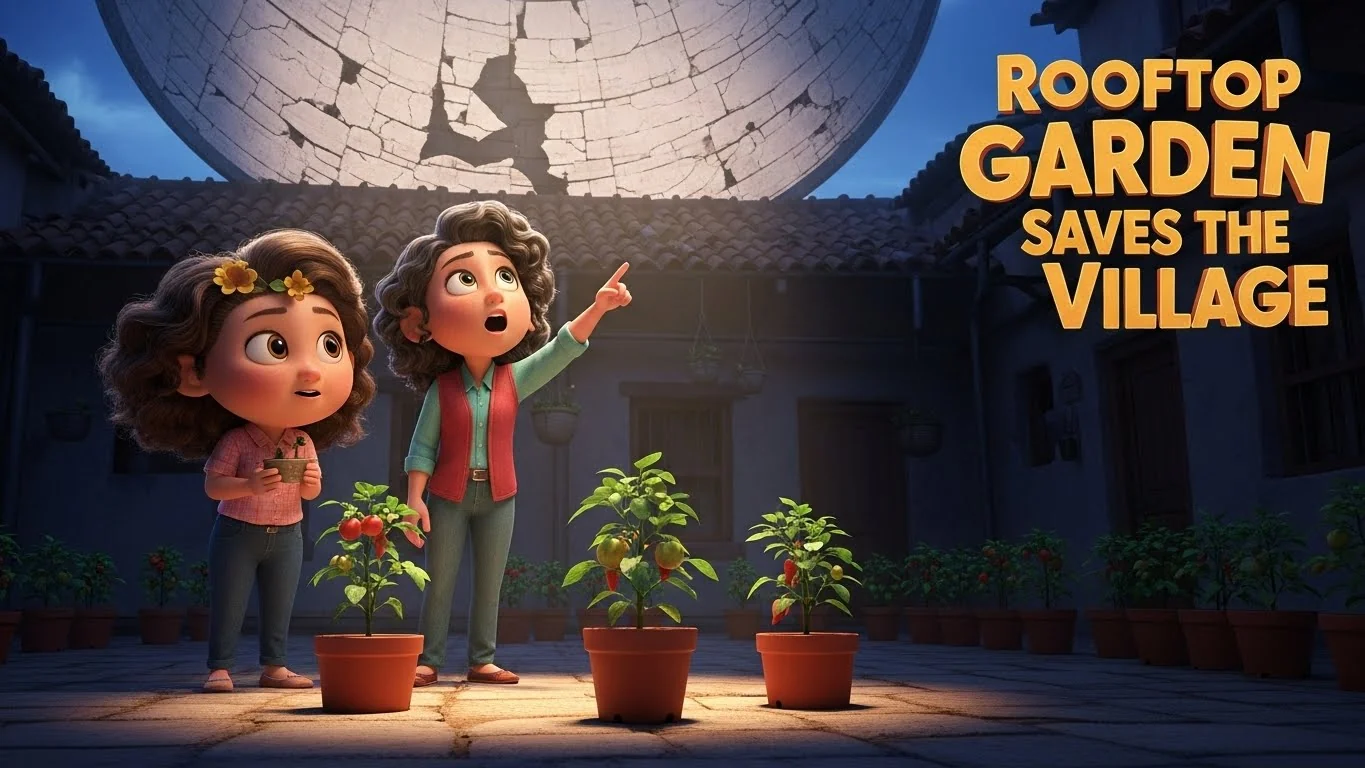 கூரைத் தோட்டம் கிராமத்தின் மீட்பு