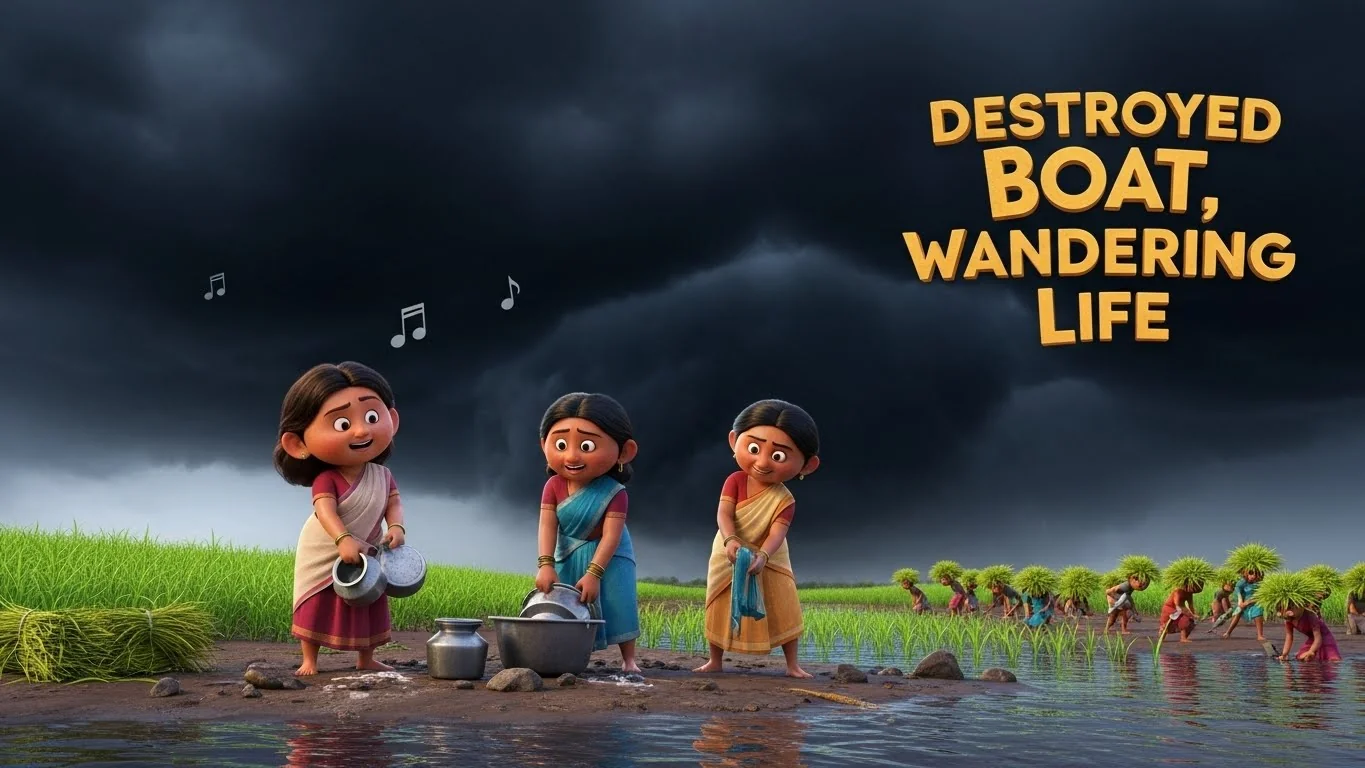 அழிந்த படகு, அலைந்த உயிர்