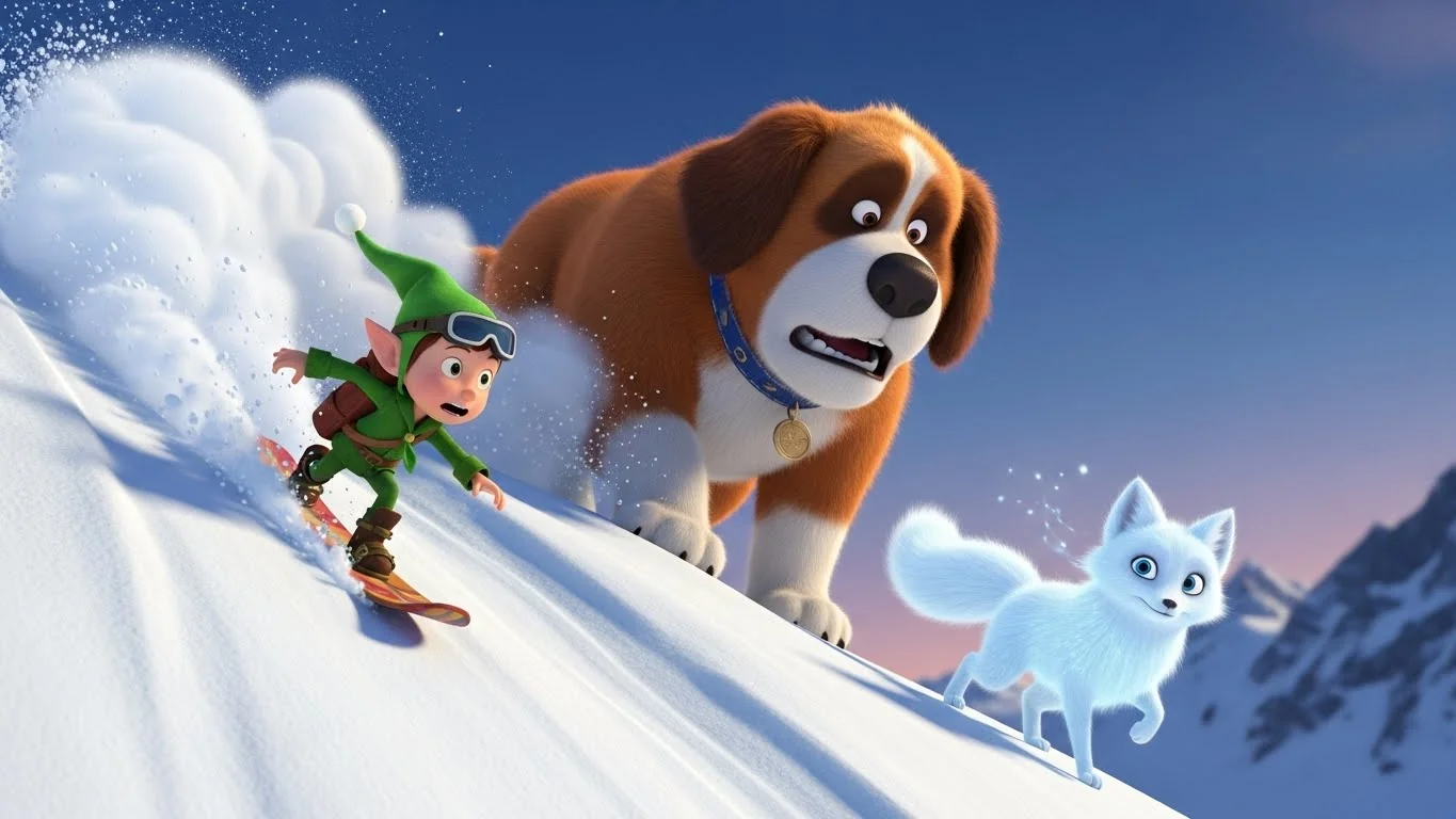 Pippin races down the hill, determined to find an answer for Sofi.