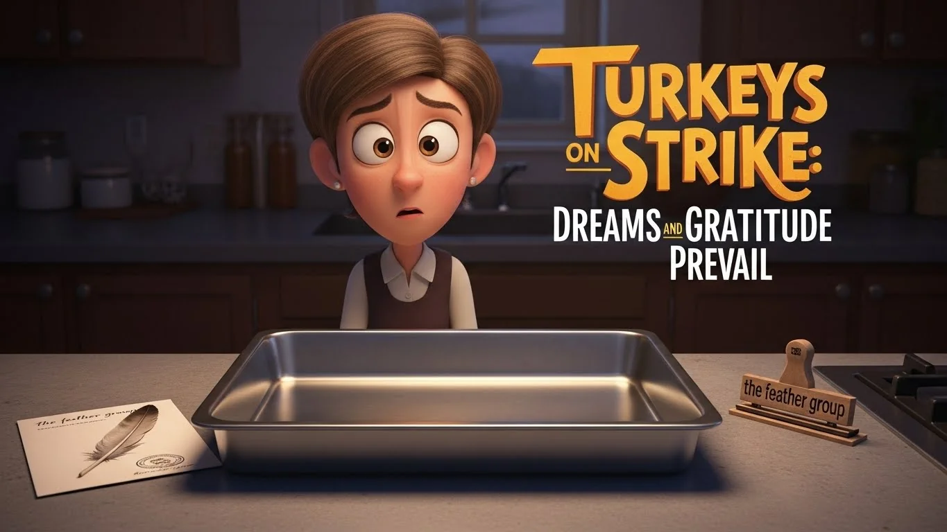 Turkeys on Strike: Dreams and Gratitude Prevail