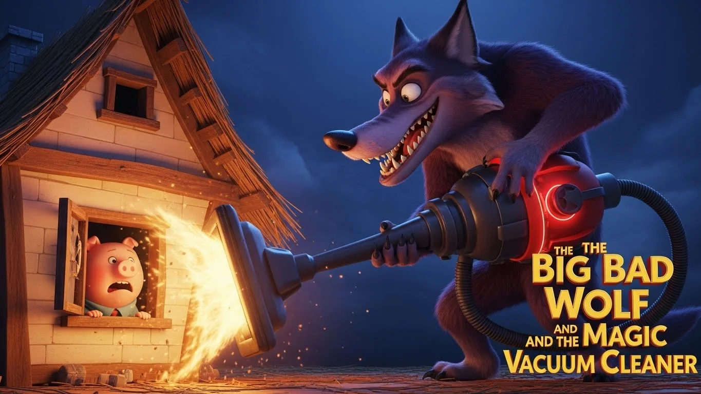 The Big Bad Wolf and the Magic Vacuum Cleaner