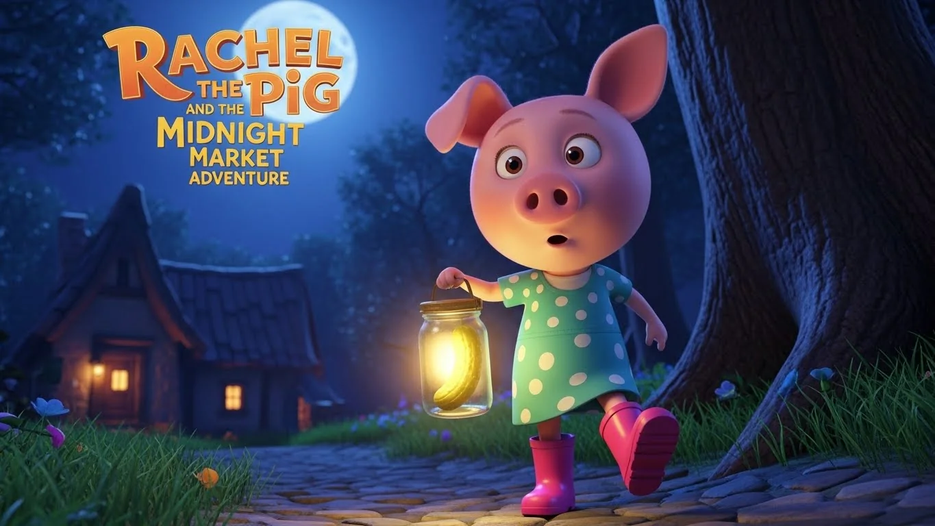 Rachel the Pig and the Midnight Market Adventure