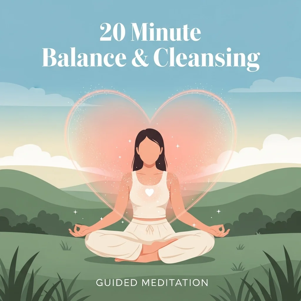 20 Minute Chakra Balance & Cleansing Guided Meditation - Guided Meditation Audio