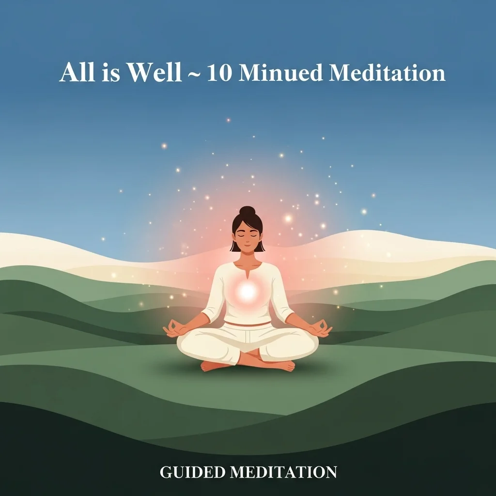 All is Well ~ 10 Minute Guided Meditation - Guided Meditation Audio