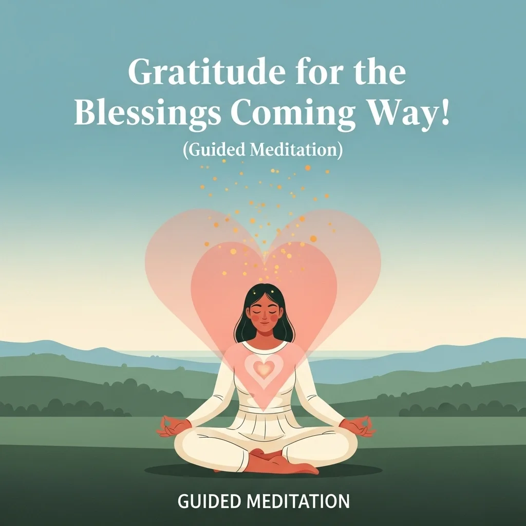 Gratitude for the Blessings Coming Your Way! (Guided Meditation) - Guided Meditation Audio