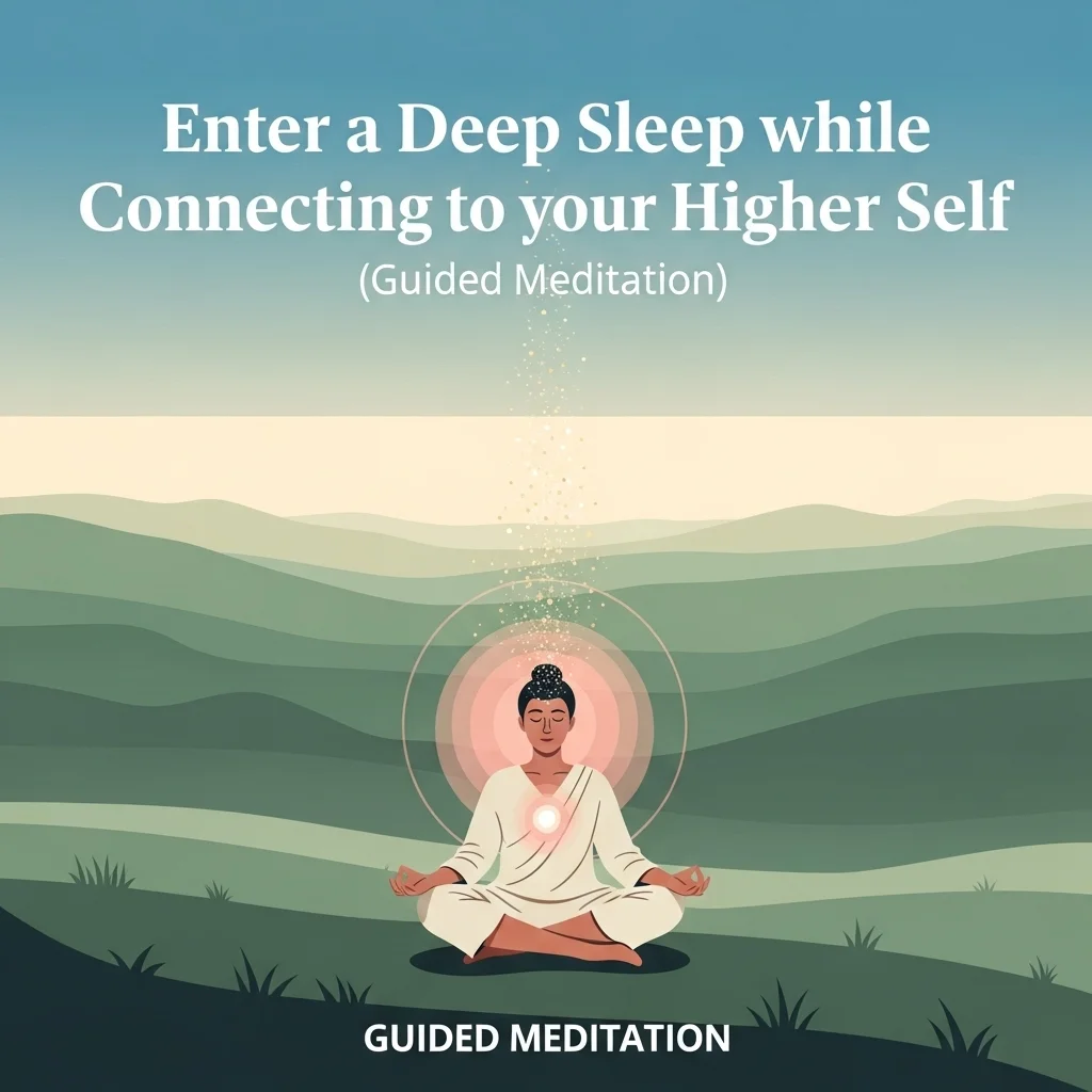 Enter a Deep Sleep while Connecting to your Higher Self (Guided Meditation) - Guided Meditation Audio