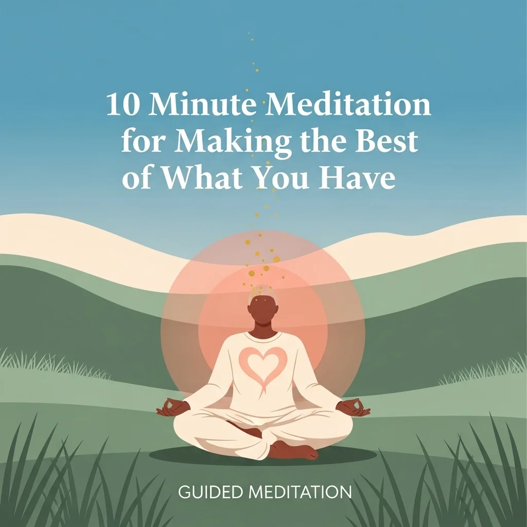 10 Minute Meditation for Making the Best of What You Have - Guided Meditation Audio