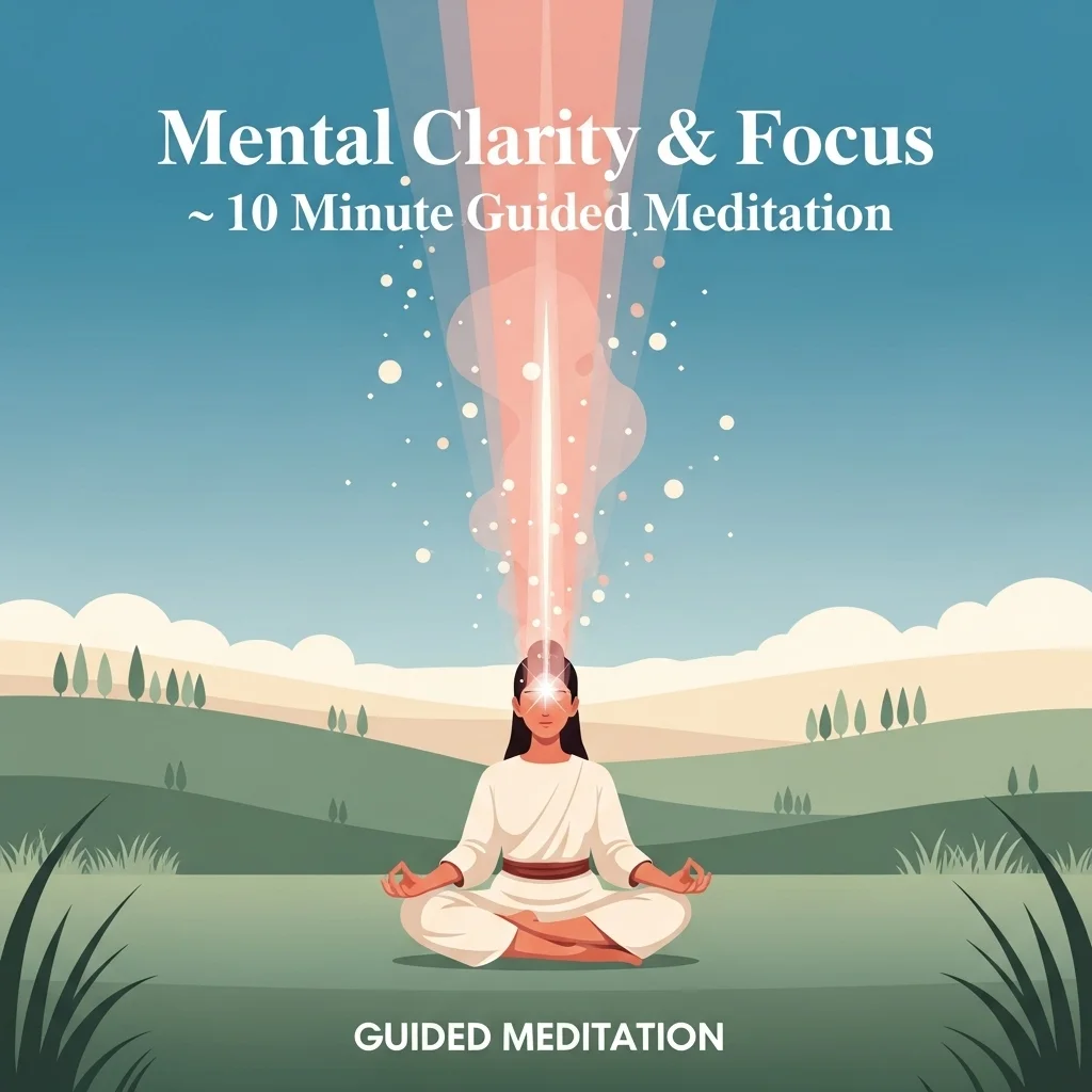 Mental Clarity & Focus ~ 10 Minute Guided Meditation - Guided Meditation Audio