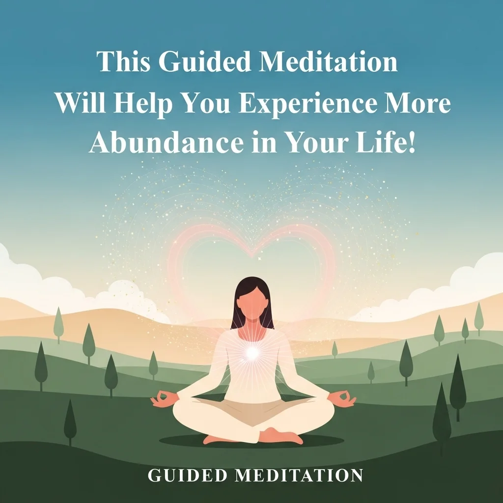 This Guided Meditation will Help You Experience More Abundance in Your Life! - Guided Meditation Audio